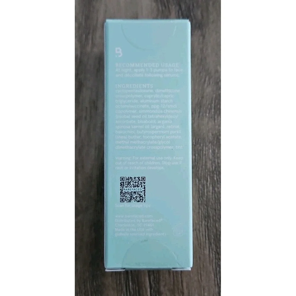 Barefaced RetinAL Skin Therapy By Jordan Harper (retinol alternative)-NEW SEALED